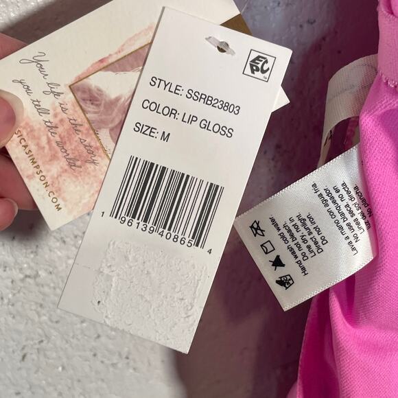 Jessica Simpson Women's Rosies Bushes One-Piece Swimsuit Medium - Picture 12 of 13